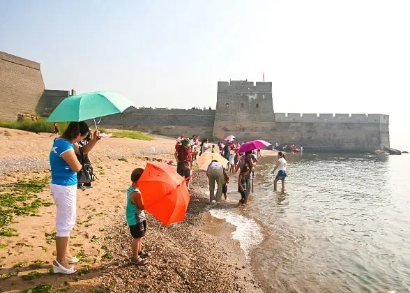 Gate Tower of Laolongtou (Old Dragon